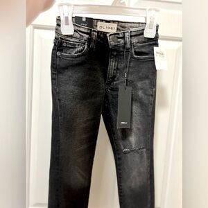Dl1961 boys jeans. Black faded wash. Brand new with tags from Bloomingdale’s!